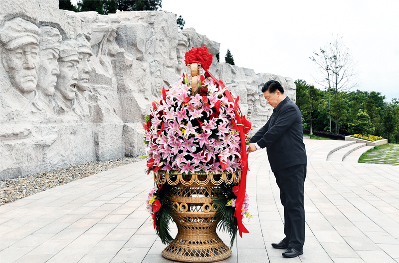 習(xí)近平：用好紅色資源，傳承好紅色基因 把紅色江山世世代代傳下去 